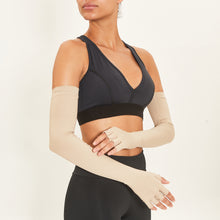 Carregar imagem no visualizador da galeria, Extra Long Glove Chocolate UPF50+
