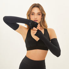 Carregar imagem no visualizador da galeria, Extra Long Glove Preto UPF50+
