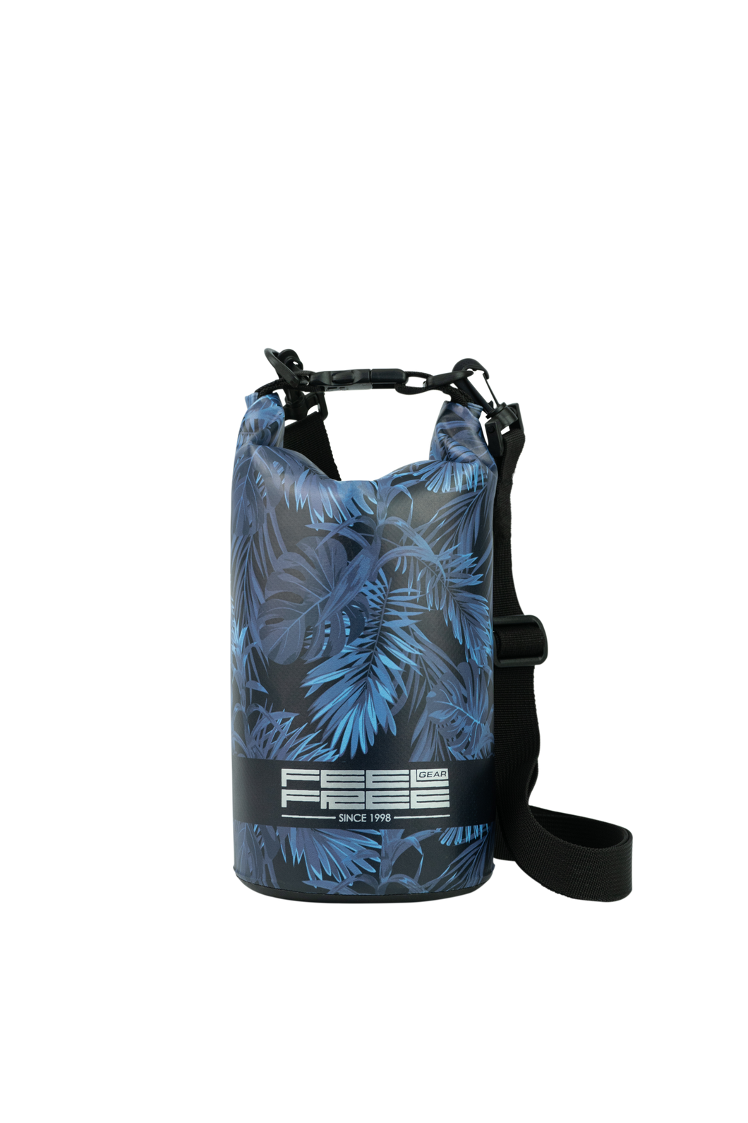 Model Front: Feelfree Sac De Plage Dry Tube 1,5L Tropical Mid Night Blue