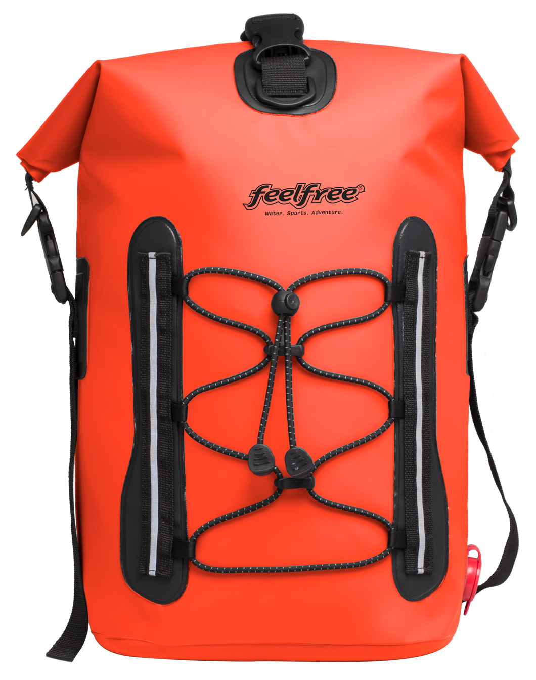 Model Front: Feelfree Sac De Plage Go Pack 20L Orange