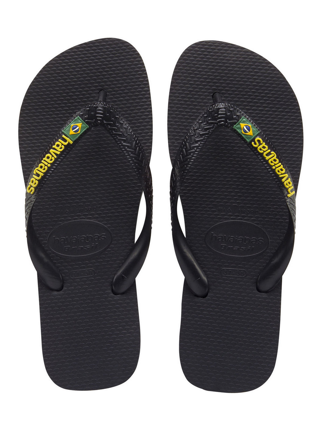 Product Front: Havaianas Tongs Brasil Logo Black
