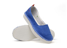 Carregar imagem no visualizador da galeria, Model Front: Havaianas Espadrille Havaianas Origine Flatform Up Ii Blue Star
