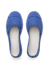Carregar imagem no visualizador da galeria, Model Back: Havaianas Espadrille Havaianas Origine Flatform Up Ii Blue Star
