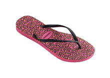 Carregar imagem no visualizador da galeria, Product Front: Havaianas Tongs Havaianas Slim Animals Shocking Pink
