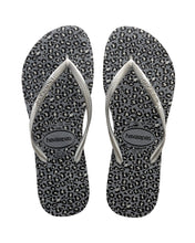 Carregar imagem no visualizador da galeria, Image 03: Havaianas Tongs Havaianas Slim Animals Steel Grey
