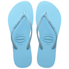 Carregar imagem no visualizador da galeria, Havaianas Slim Glitter Neon Azul Water
