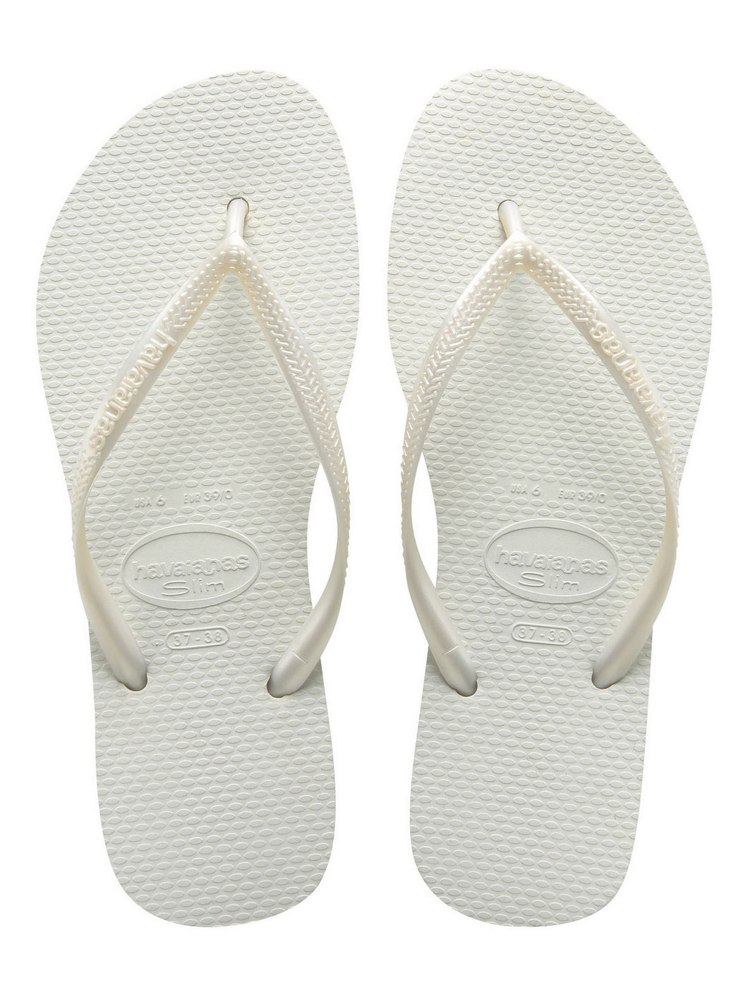 Product Front: Havaianas Tongs Slim White
