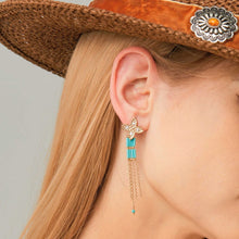 Carregar imagem no visualizador da galeria, Image 02: Hipanema Boucles D&#39;oreille Alabaster Turquoise Hipanema

