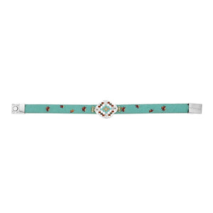 Product Back: Hipanema Bracelet Bracelet Eclectik Turquoise Hipanema