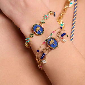 Image 02: Hipanema Bracelet Cuff Dawn Multi Hipenema