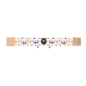 Image 03: Hipanema Bracelet Cuff Dawn Multi Hipenema