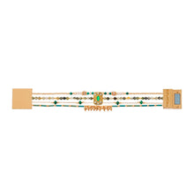 Carregar imagem no visualizador da galeria, Image 03: Hipanema Bracelet Cuff Karmelia Green Hipenema
