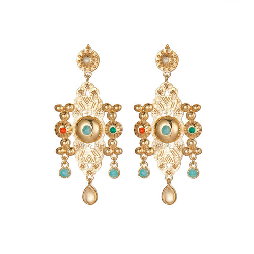 Product Front: Hipanema Boucles D'oreille Earrings Santo Gold Hipanema