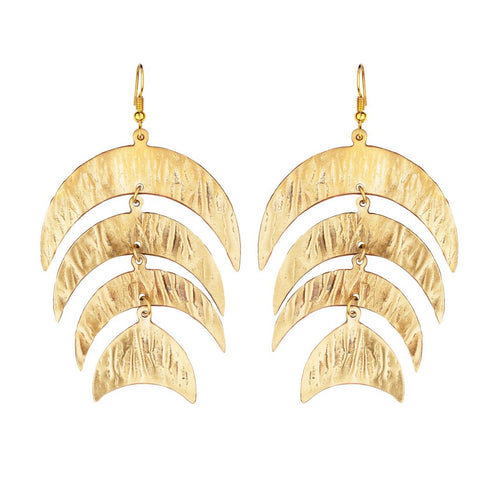 Product Front: Hipanema Boucles D'oreille Earrings Taiana Gold Hipenema