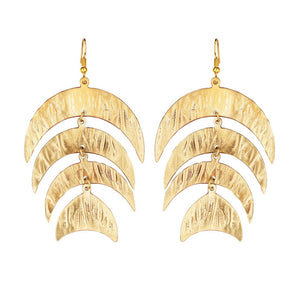 Product Front: Hipanema Boucles D'oreille Earrings Taiana Gold Hipenema