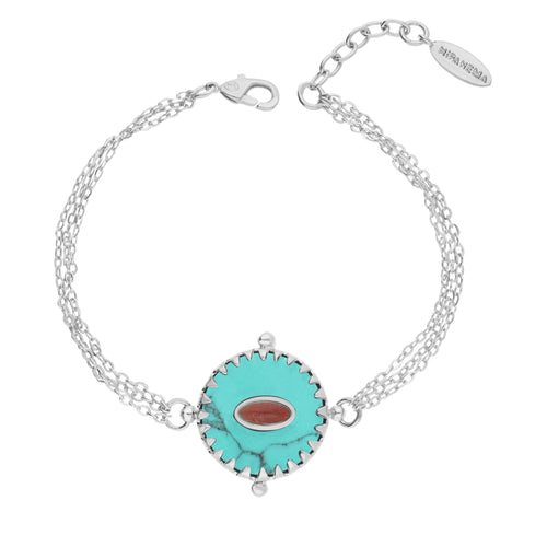 Model Front: Hipanema Bracelet Lover Turquoise Hipanema