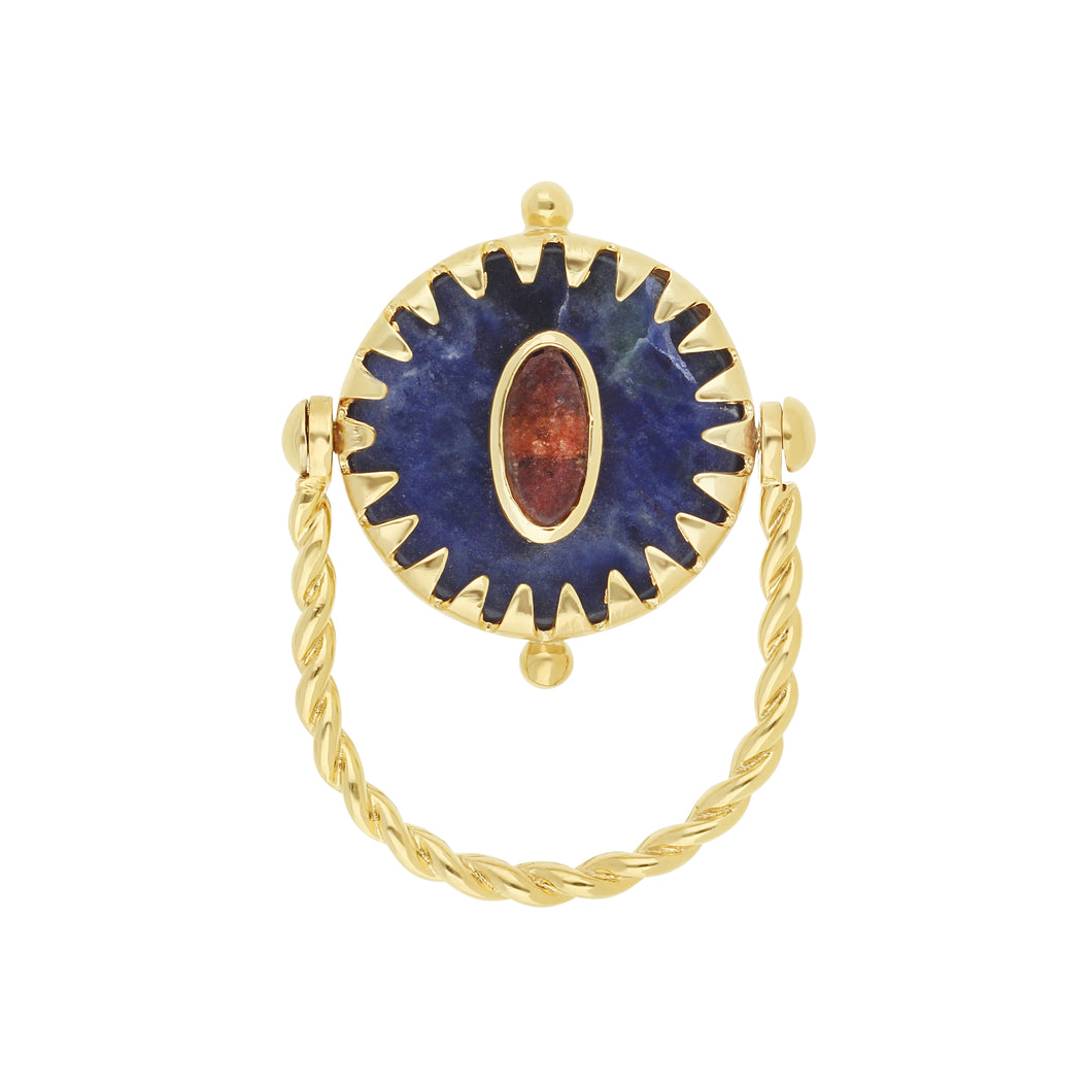 Model Front: Hipanema Bague Miamor Blue Hipanema