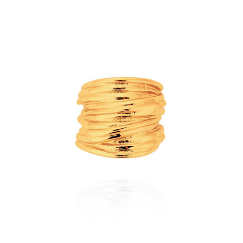 Product Front: Hipanema Bague Ring Alexandria Gold Hipenema