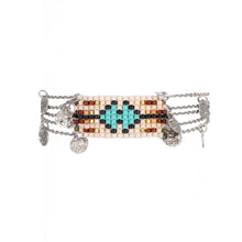 Carregar imagem no visualizador da galeria, Product Front: Hipanema Bracelet Silver Hatchee Hipanema
