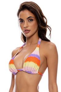 Image 02: Luli Fama Haut Top Full Miami Sunsets