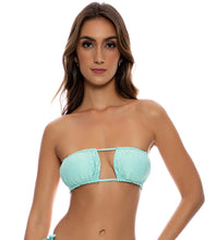 Carregar imagem no visualizador da galeria, Model Front: Luli Fama Haut Top Multiway Icon Seafoam
