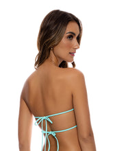 Carregar imagem no visualizador da galeria, Model Back: Luli Fama Haut Top Multiway Icon Seafoam
