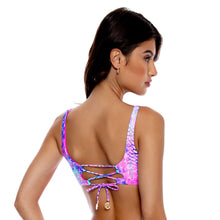 Carregar imagem no visualizador da galeria, Image 05: Luli Fama Haut Top Strappy Blue Pink
