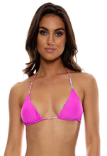 Carregar imagem no visualizador da galeria, Image 02: Luli Fama Haut Top Wavy Ruched Reversible Vivi Il Momento
