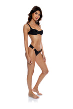 Carregar imagem no visualizador da galeria, Image 03: Luli Fama Haut Top Wide Strap Black
