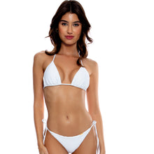 Carregar imagem no visualizador da galeria, Gallery: Luli Fama Ensemble Wavy Ruched White
