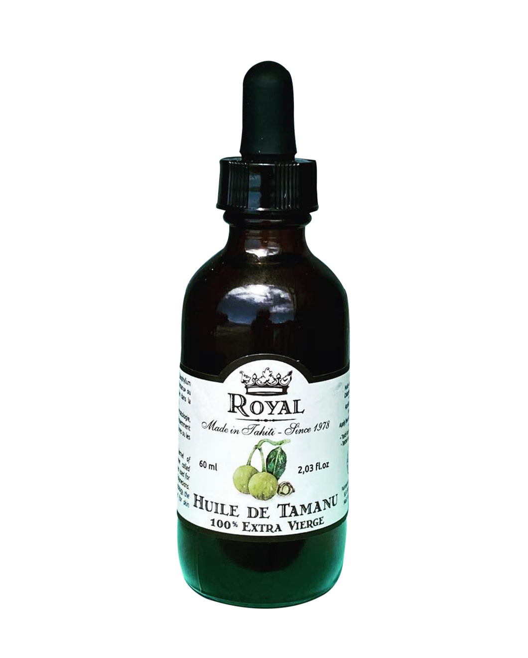 Product Front: Monoï Royal Solaire Monoi Royal Tamanu 60 Ml Flacon Pipette