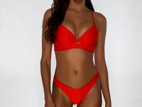 Carregar e reproduzir vídeo no visualizador da Galeria, Video: Luli Fama Haut Top Underwire Hot Tropics Red
