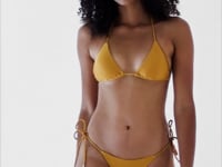 Carregar e reproduzir vídeo no visualizador da Galeria, Video: Rio De Sol Haut Top Damasco Tri-Rope
