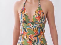 Carregar e reproduzir vídeo no visualizador da Galeria, Video: Rio De Sol Une Pièce Tropical Mel-Op
