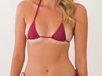 Carregar e reproduzir vídeo no visualizador da Galeria, Video: Rio De Sol Bas Bottom Touch-Carmim Super-Fio
