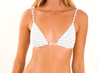 Carregar e reproduzir vídeo no visualizador da Galeria, Video: Rio De Sol Haut Top Linea-White Lia
