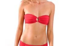 Carregar e reproduzir vídeo no visualizador da Galeria, Video: Rio De Sol Haut Top Malibu-Malagueta Mavi
