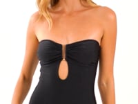 Carregar e reproduzir vídeo no visualizador da Galeria, Video: Rio De Sol Une Pièce Shimmer-Black Sara-Op
