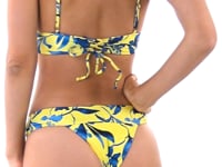 Carregar e reproduzir vídeo no visualizador da Galeria, Video: Rio De Sol Bas Bottom Lemon Flower Tri Cos
