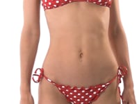 Carregar e reproduzir vídeo no visualizador da Galeria, Video: Rio De Sol Haut Top Poa Red Frufru
