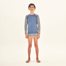 Carregar imagem no visualizador da galeria, Rash Guard Kids Costela Aco Off White UPF50+
