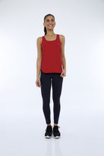 Carregar imagem no visualizador da galeria, Regata Skin Fit Inspiracional Vermelho Haute Red
