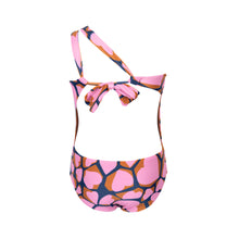 Carregar imagem no visualizador da galeria, Product Back: Rio De Sol Une Pièce Fille Amore-Pink Santorini-Kids
