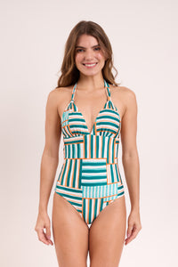 Model Front: Rio De Sol Une Pièce Bartel Mel-Op