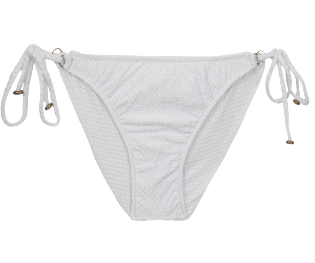 Product Front: Rio De Sol Bas Bottom Cloque Branco New Comfort