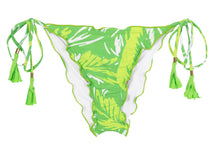 Carregar imagem no visualizador da galeria, Product Front: Rio De Sol Bas Bottom Green-Palms Frufru
