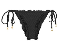Carregar imagem no visualizador da galeria, Product Front: Rio De Sol Bas Bottom Kiwanda Preto Frufru
