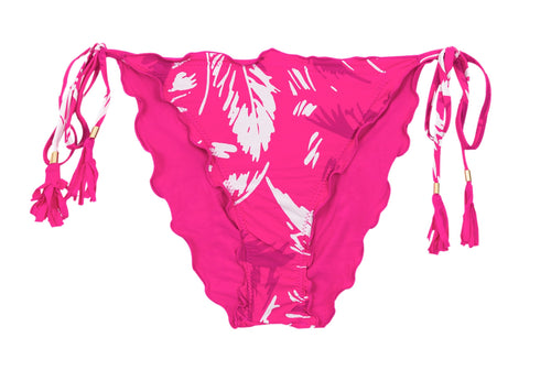 Product Front: Rio De Sol Bas Bottom Pink-Palms Frufru-Comfy