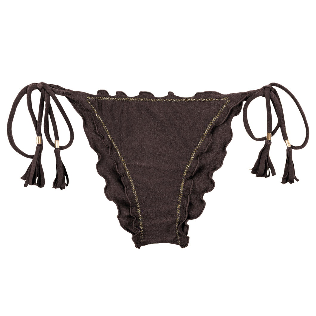 Product Front: Rio De Sol Bas Bottom Shimmer-Coffee Frufru