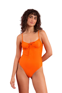 Image 04: Rio De Sol Une Pièce Dots-Orange Julia